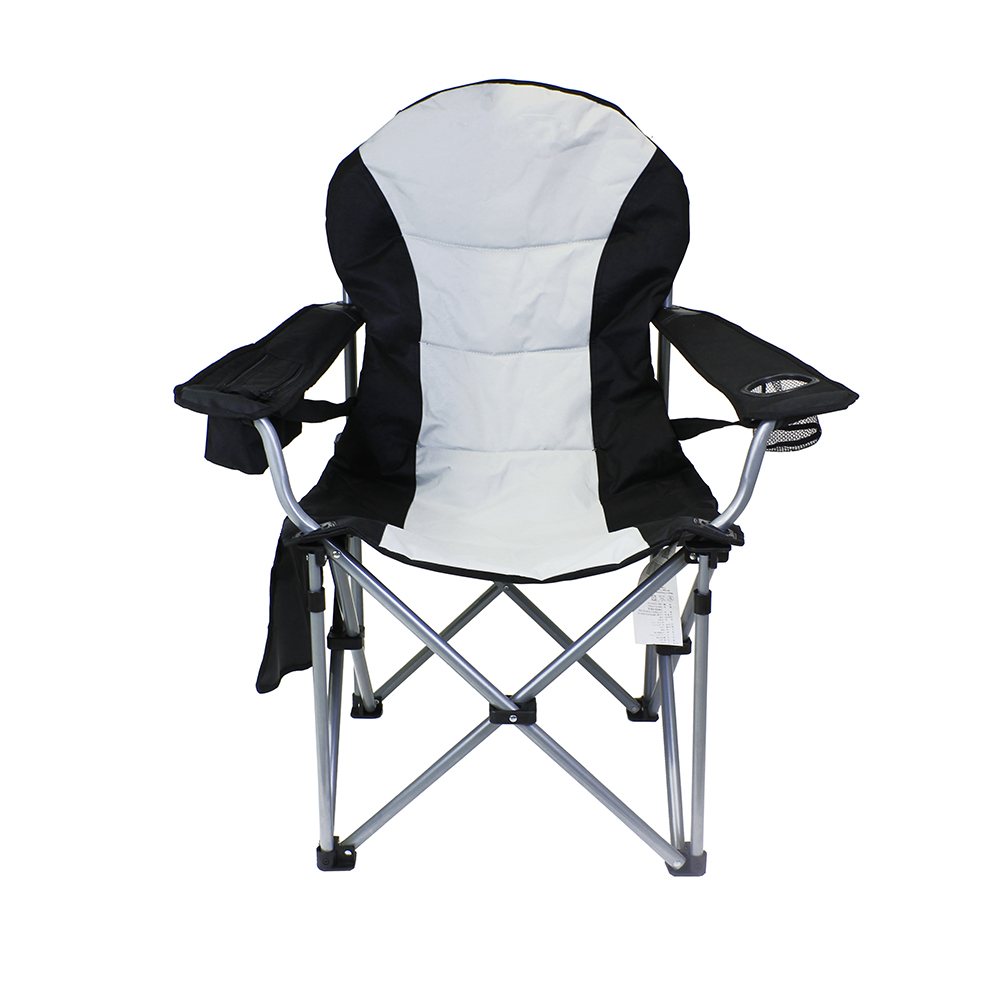 Cadeira dobrável para camping com esponja | Móveis para piquenique