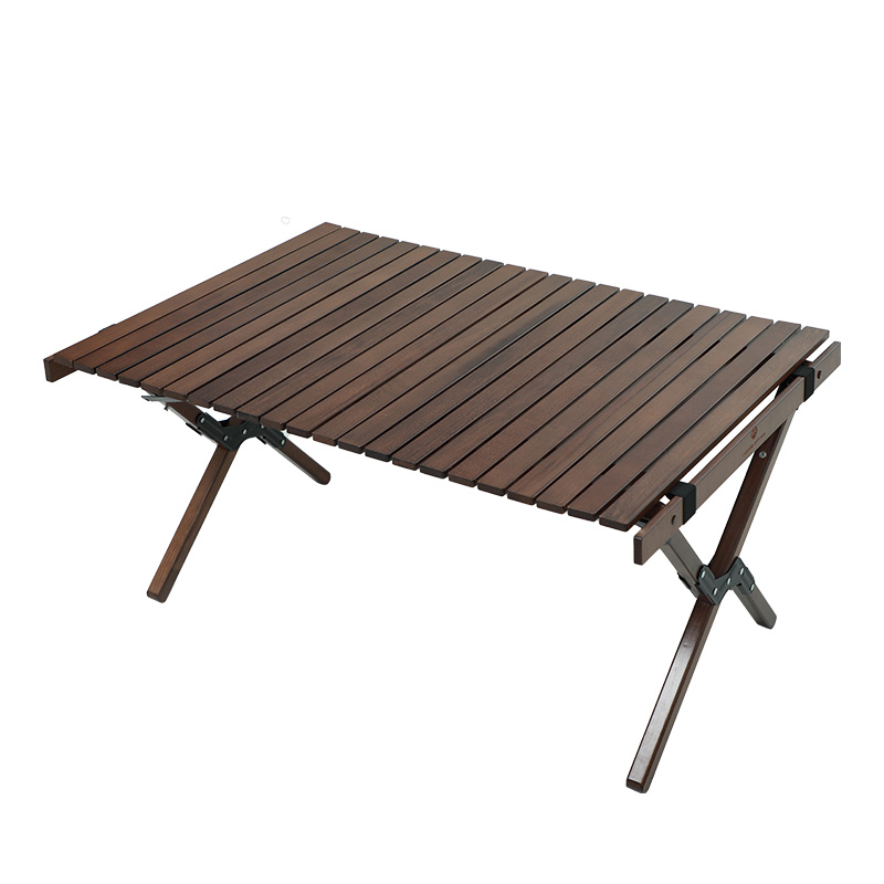 Mesa de acampamento dobrável