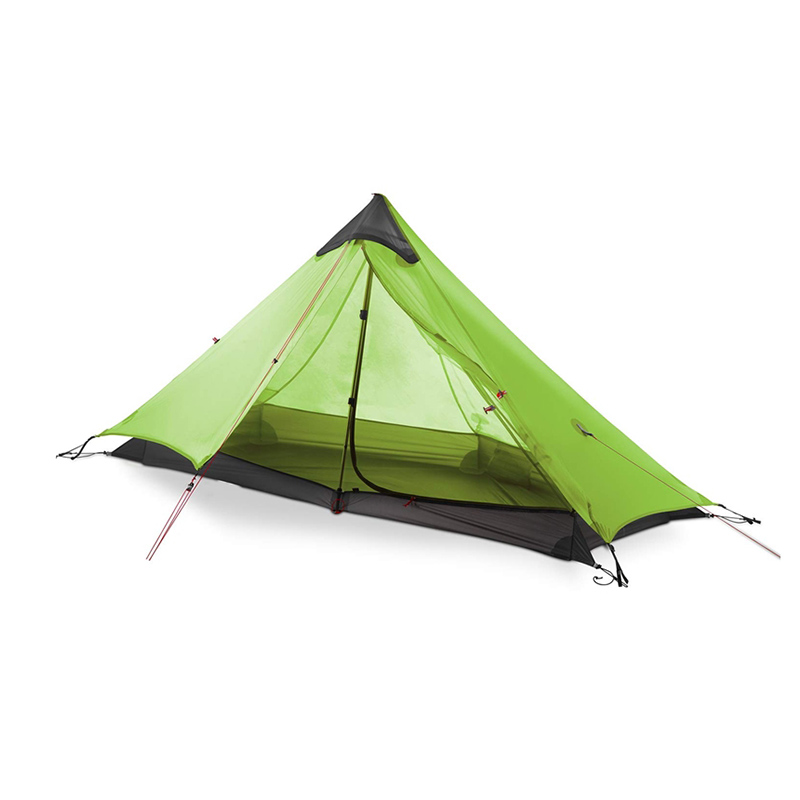 Barraca de mochila ultraleve para caminhada