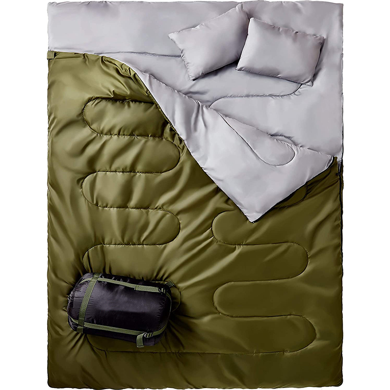 Saco de dormir ultraleve confortável para acampamento ao ar livre