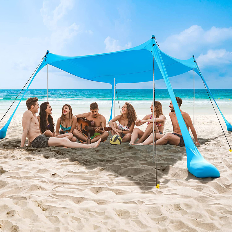Novo estilo de barraca de praia dobrável para pesca e caminhada - Base Camping barraca de acampamento portátil para áreas externas