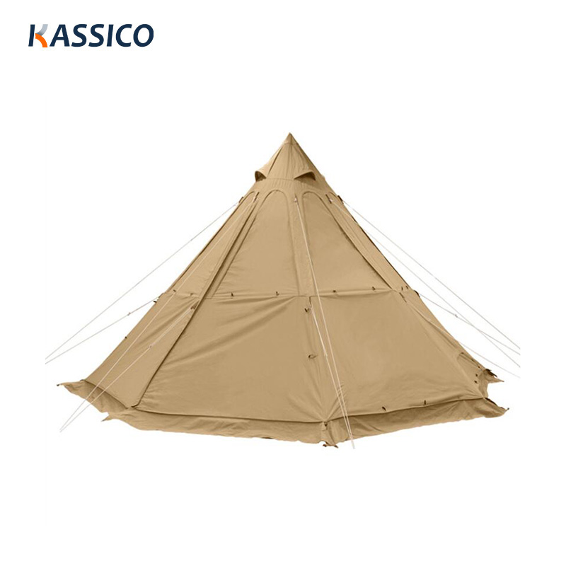 Tenda de acampamento tipi de pirâmide indiana