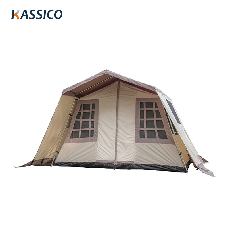 Tenda de acampamento de camada dupla