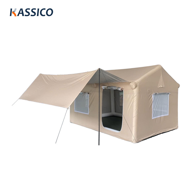 Tenda Glamping Inflável de 8㎡ para Camping em Família