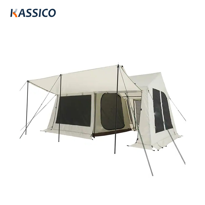 Tenda de cabine inflável para acampamento ao ar livre