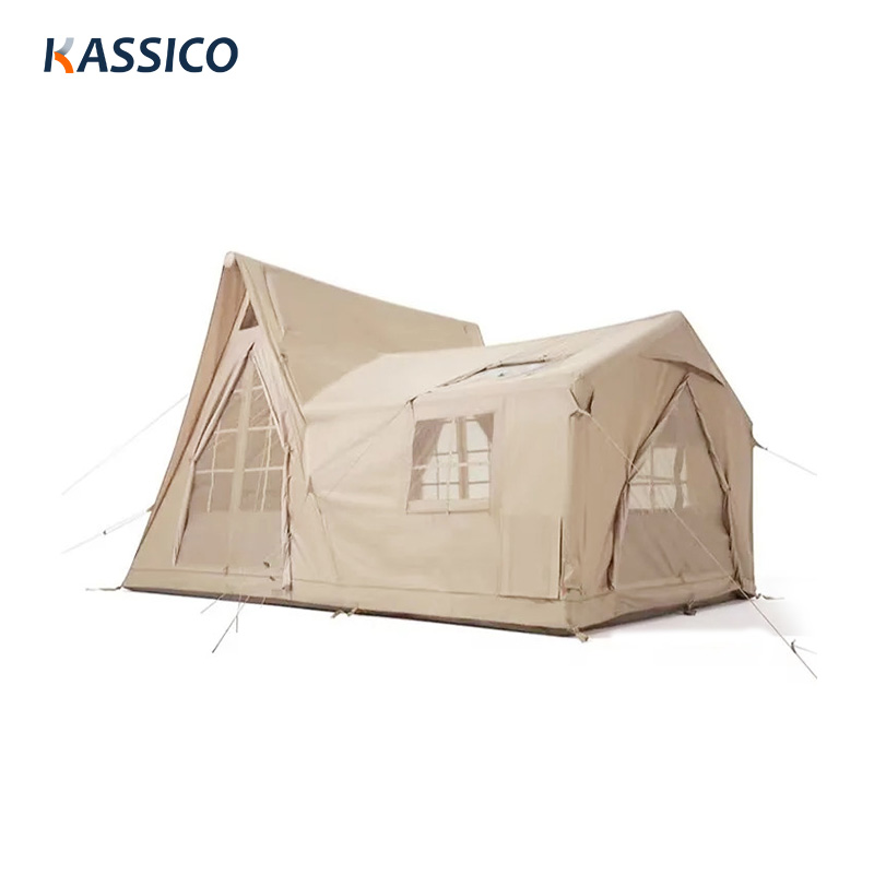 Tenda inflável grande para áreas externas - 4 estações, fácil instalação, amplo espaço