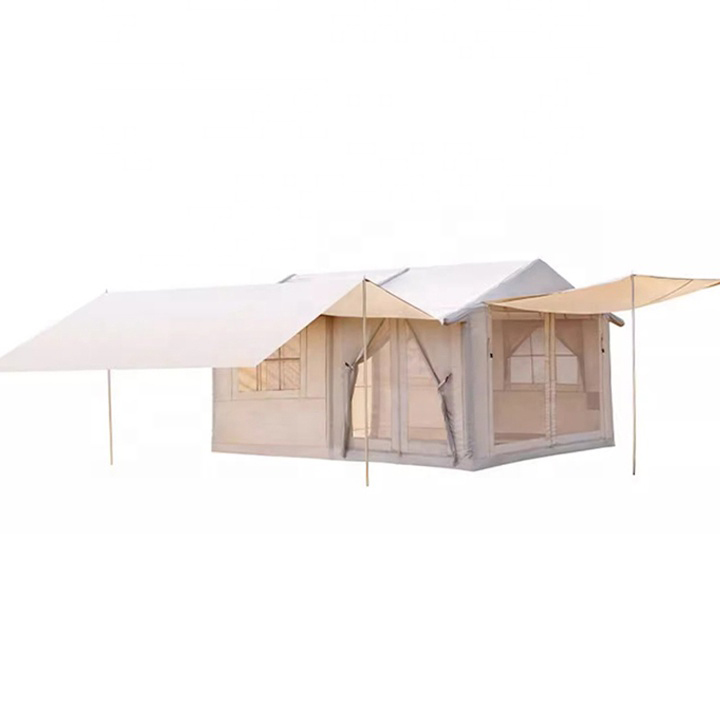 Tenda de acampamento inflável com configuração automática de 6.9/12㎡