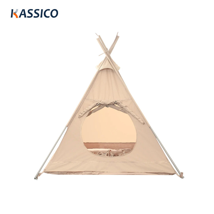 Tenda de lona para crianças Teepee indiana