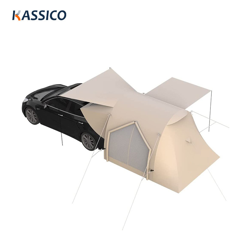 Tendas de acampamento à prova d'água para SUV, porta-malas de carro elétrico