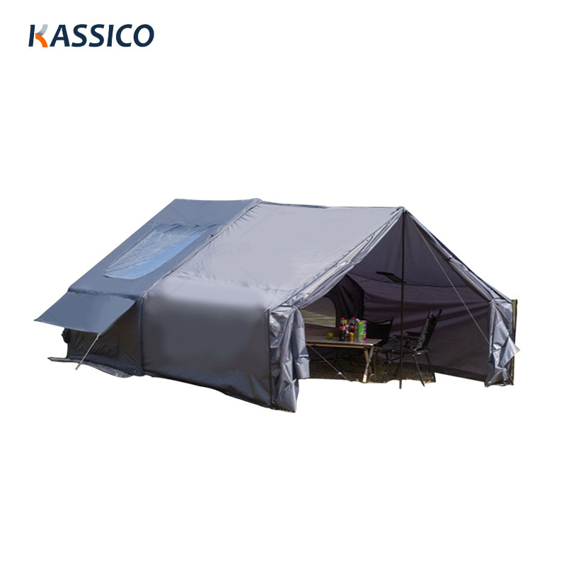 Tenda de acampamento inflável de 2 quartos - 6.3㎡+7.5㎡