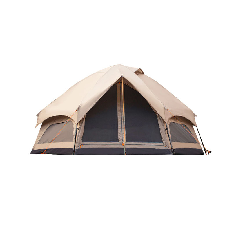 Tenda de acampamento ao ar livre impermeável de cogumelo de grande espaço de luxo