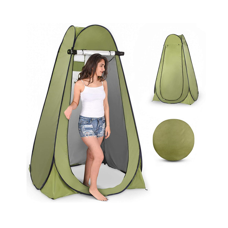 Tenda de privacidade pop-up para chuveiro externo para banho, toalete e troca de roupa