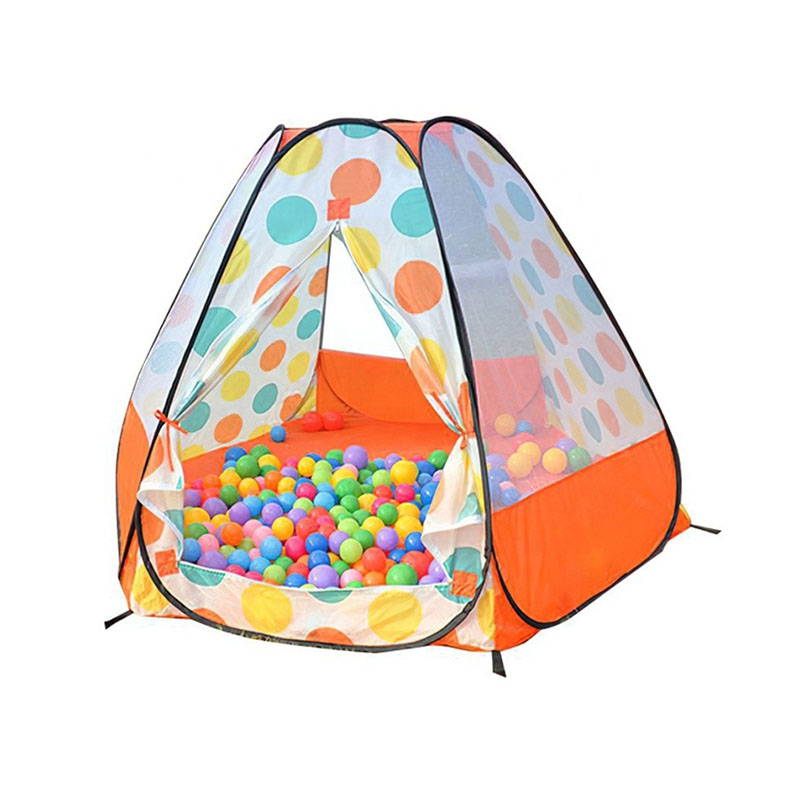 Tenda Pop-up Colorida Infantil - Casa de Brinquedo com Bolas do Oceano