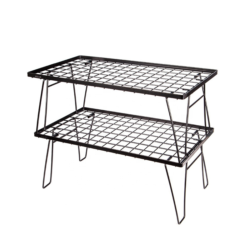 Mesa de rede dobrável para piquenique de acampamento